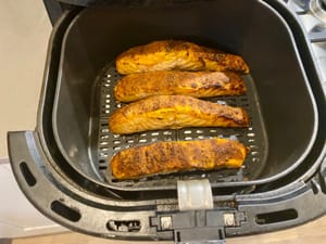 15 minutes Air-Fryer Salmon