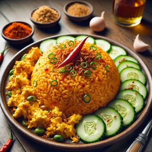 Indonesian Fired Rice (Nasi Goreng Pedas)